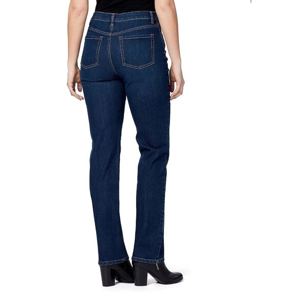 Gloria Vanderbilt Amanda 14 Short Slim Leg Denim Jeans NWT New - Picture 5 of 7